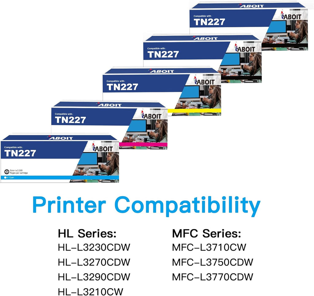 Compatible Toner Cartridge Replacement 5 Pack F31666