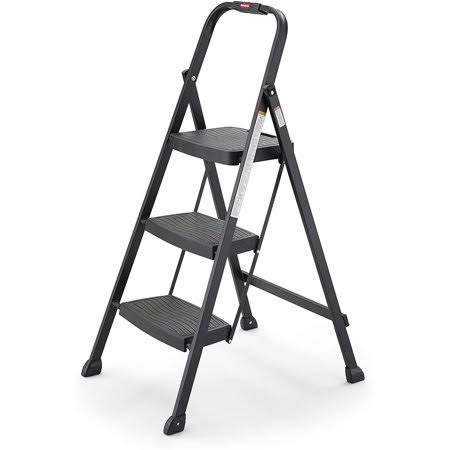 3-Step Folding Steel Step Stool with Hand Grip E838
