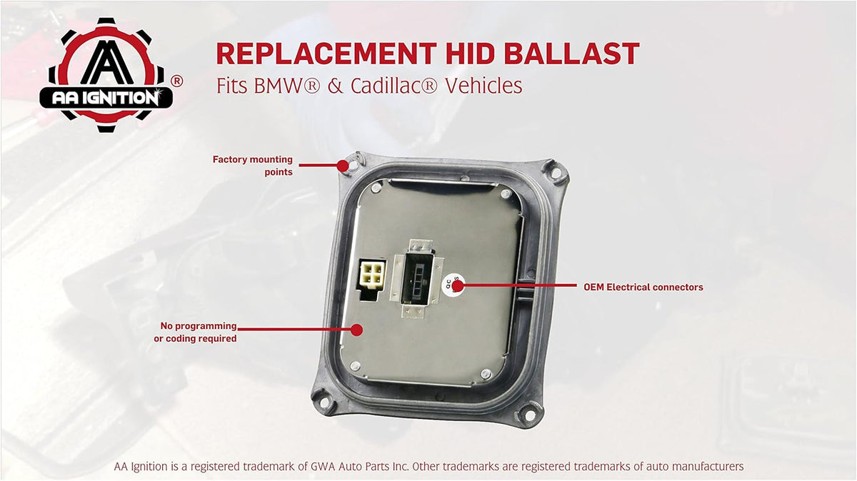 HID Xenon Headlight Ballast Control Unit Module V7243