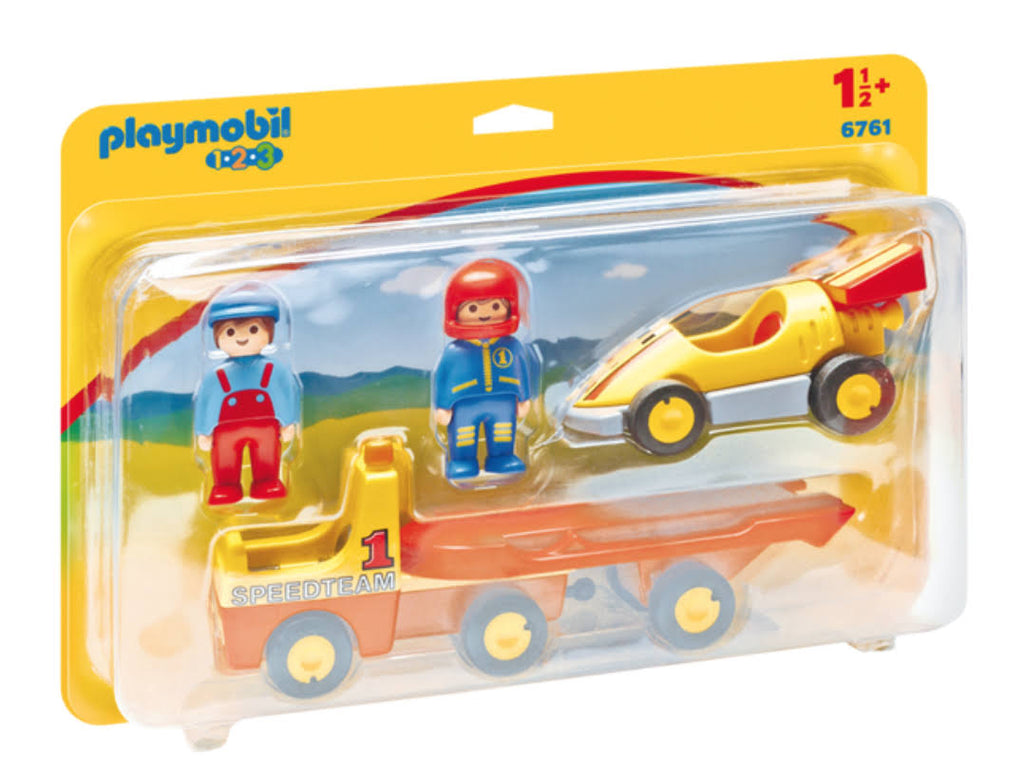 Tow Truck with Race Car H3021