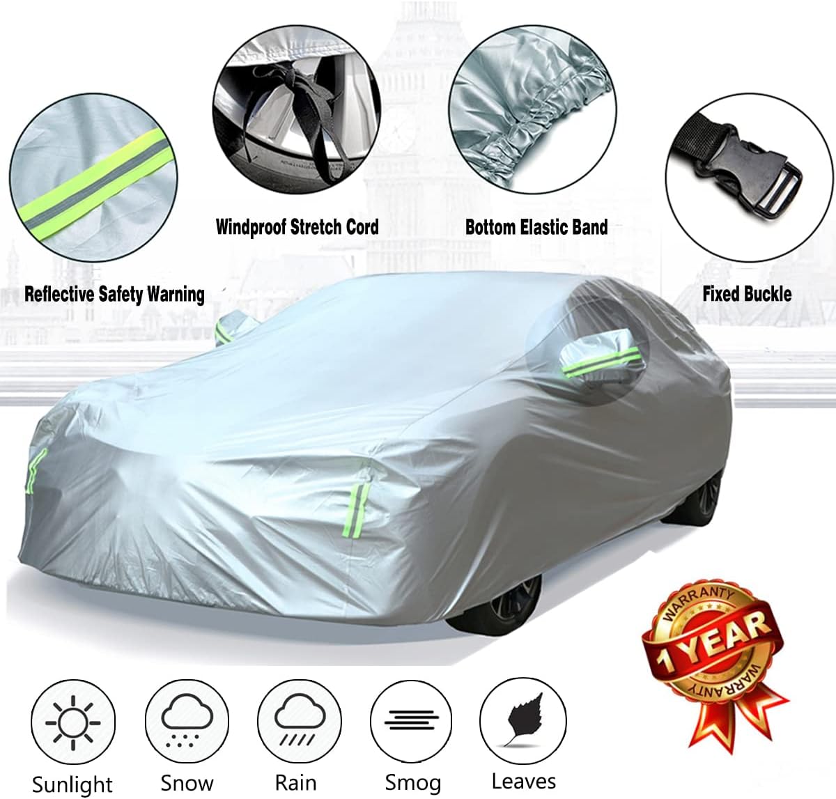 Truck Car Cover Waterproof All Weather Universal Fit F63139