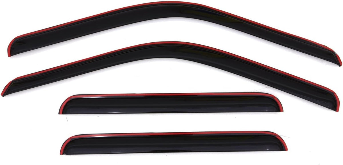 In-Channel Side Window Deflector 4-Piece Set D783756