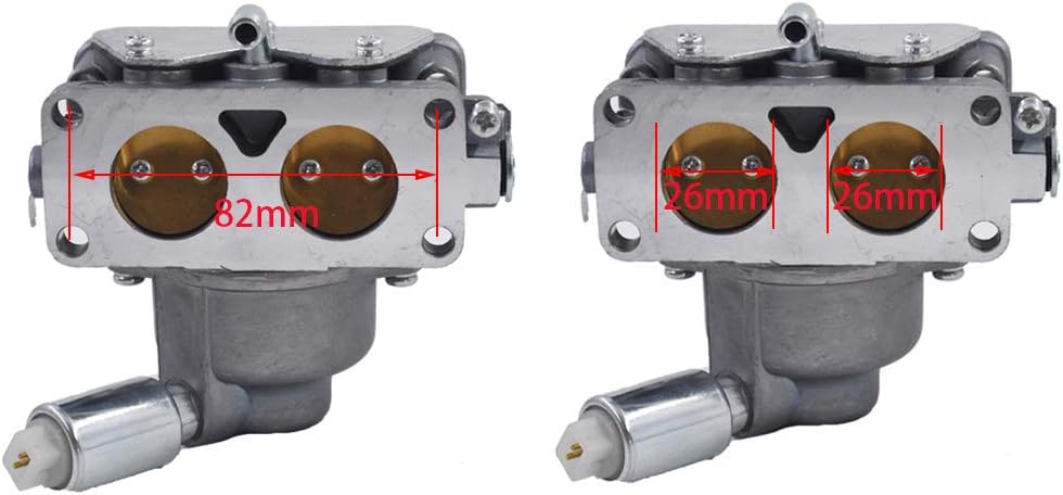 Carburetor Replacement for Briggs&Stratton Intek V-Twin Engine Pack of 2 G3089