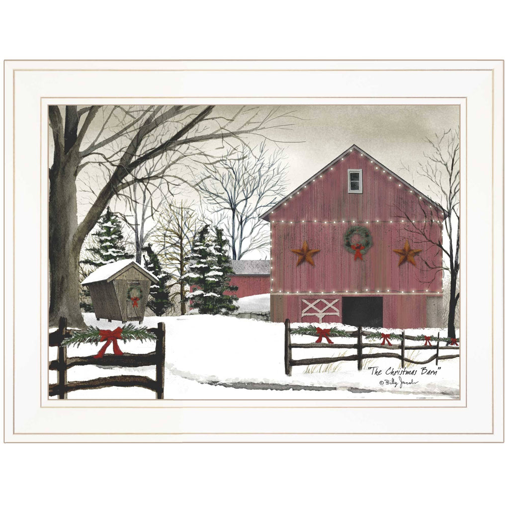 Christmas Framed Print White Frame J77183