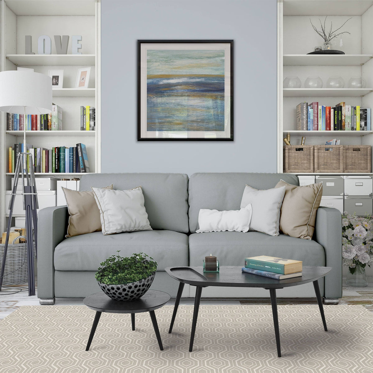 Framed Giclee Print 30x30 K781