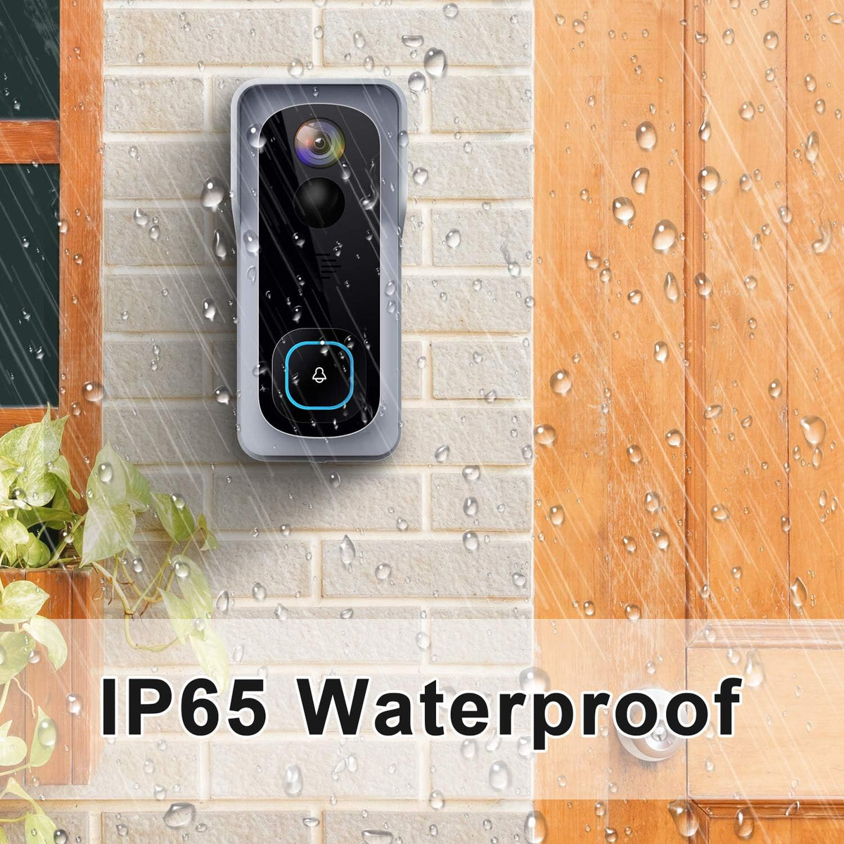 1080P HD Wireless Video Doorbell Camera with Chime I8890