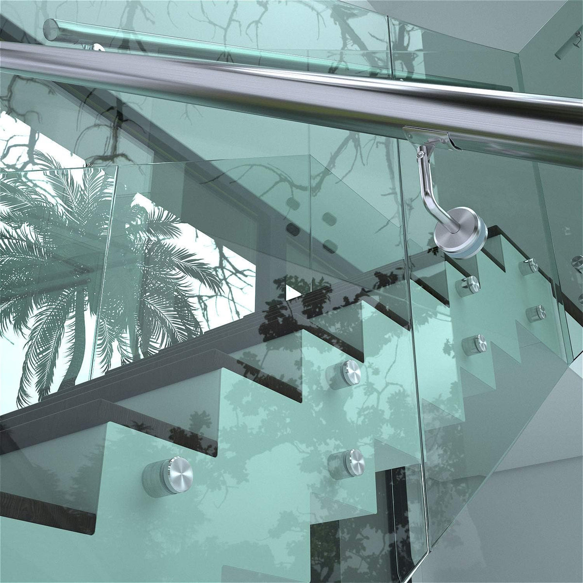 Adjustable Handrail Brackets for Stair Railing System Y7951