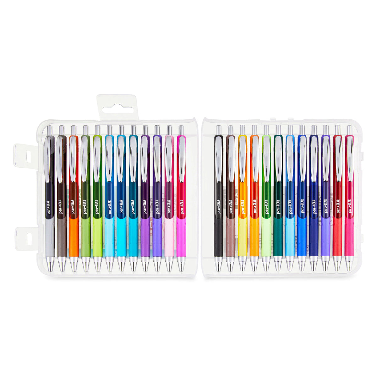 Retractable Gel Pens, Assorted Colors, 24 Count M346063