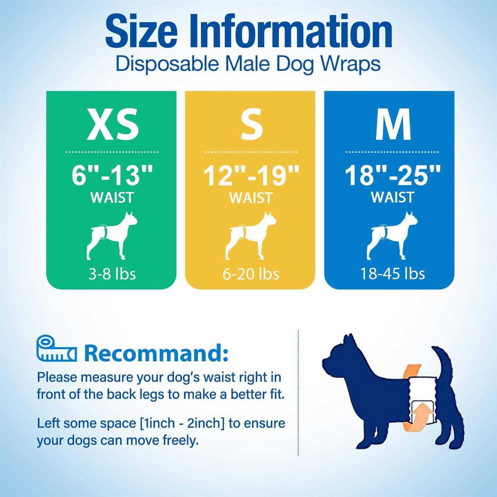 Soft Disposable Male Dog Diapers P490699