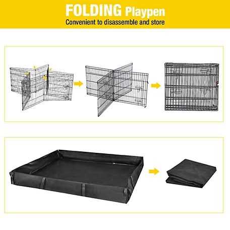 Portable Small Pet Playpen with Floor O6903
