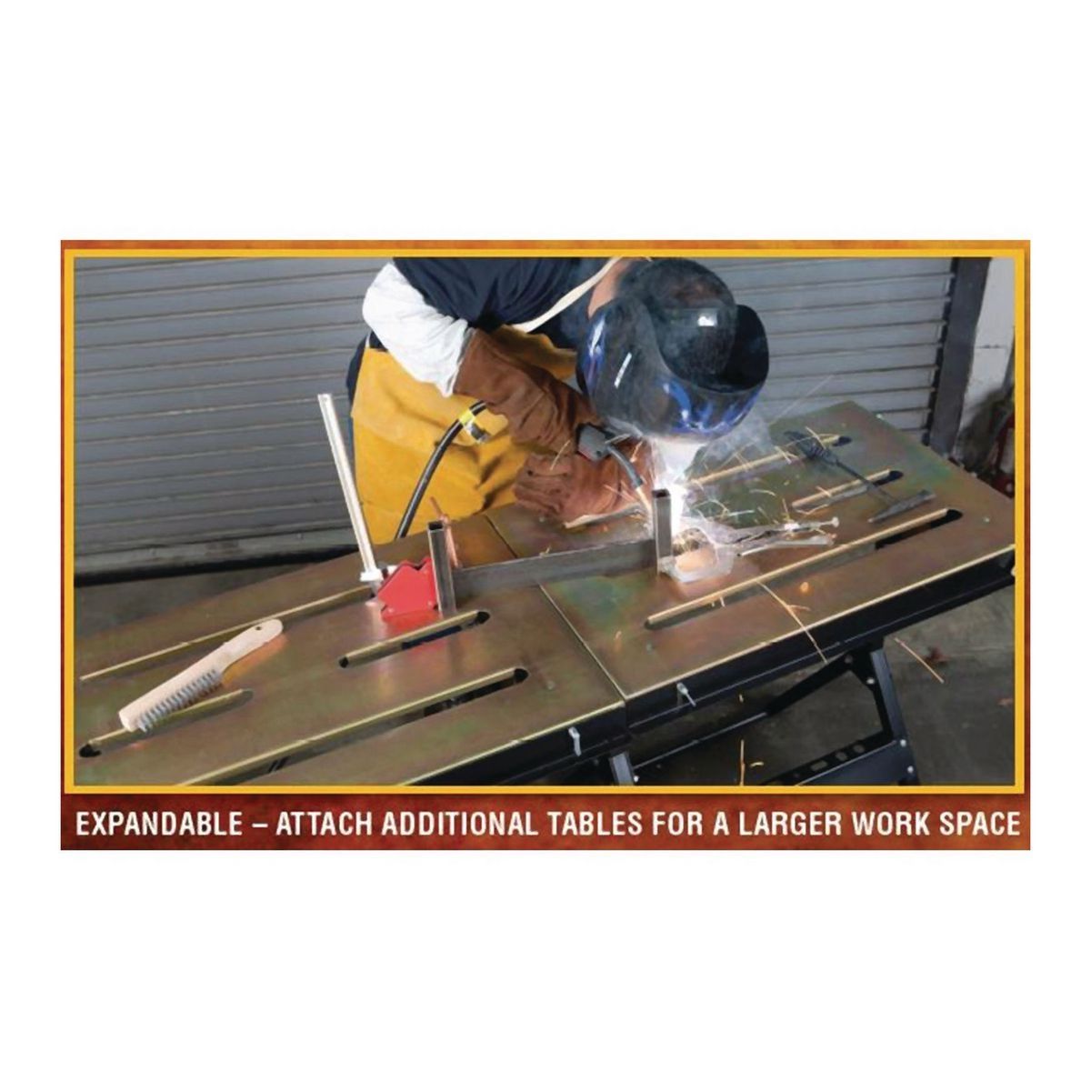 Adjustable Steel Welding Table K8388
