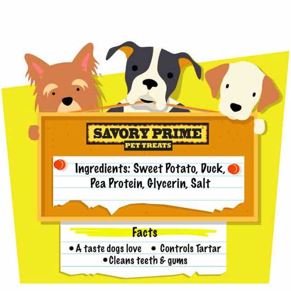 Sweet Potato & Duck Jerky Dog Treats B8764