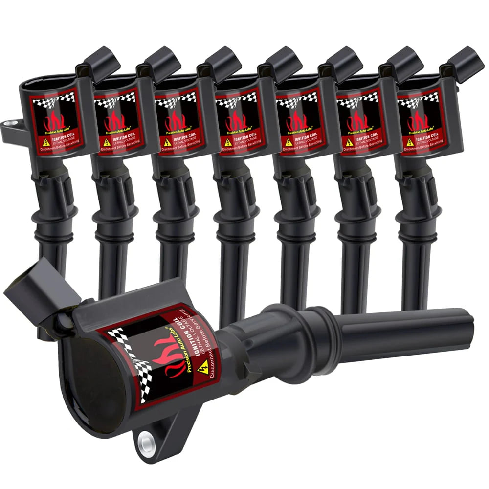 Set of 8 Ignition Coils & 8 Spark Plugs M87637