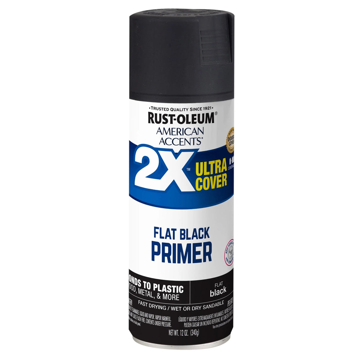 Flat Gray Primer Spray Paint 12 oz B8540