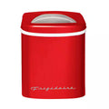 Portable Counter Top Ice Maker in Red H6935