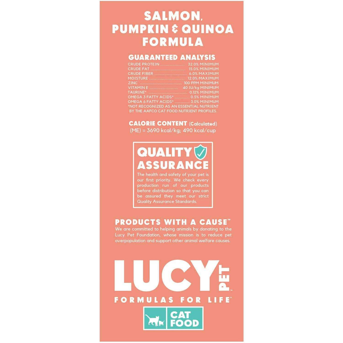 Dry Cat Food Salmon H4199