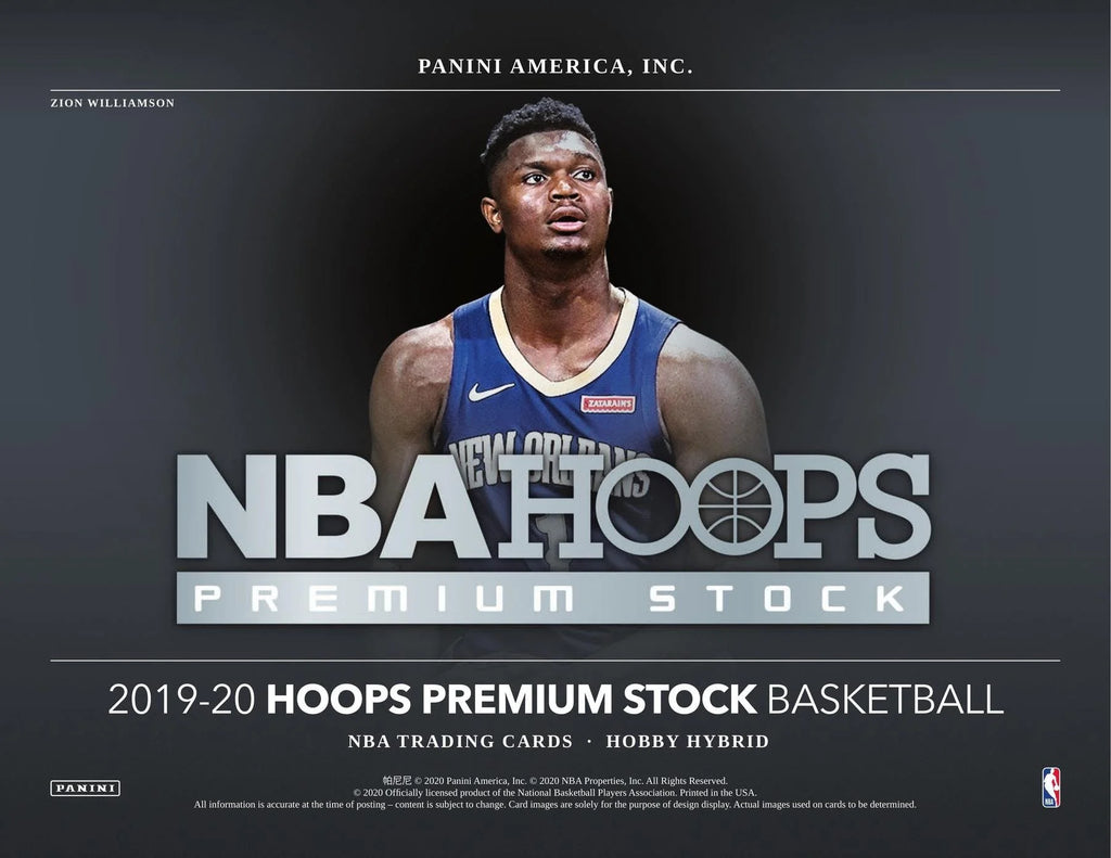 2019-20 NBA Basketball Trading Cards Blaster Box Q825179