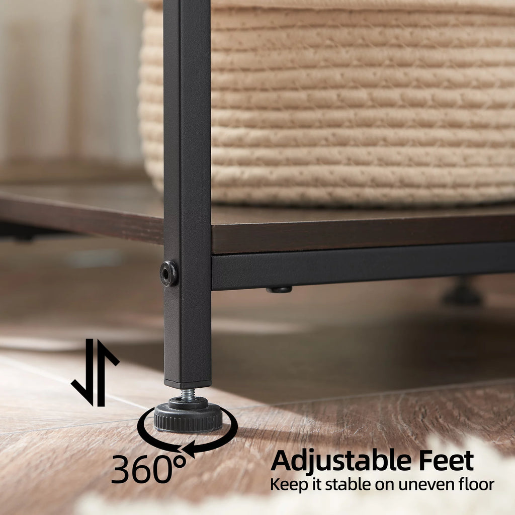 Small Nightstand with Drawer and Storage Shelf T459255