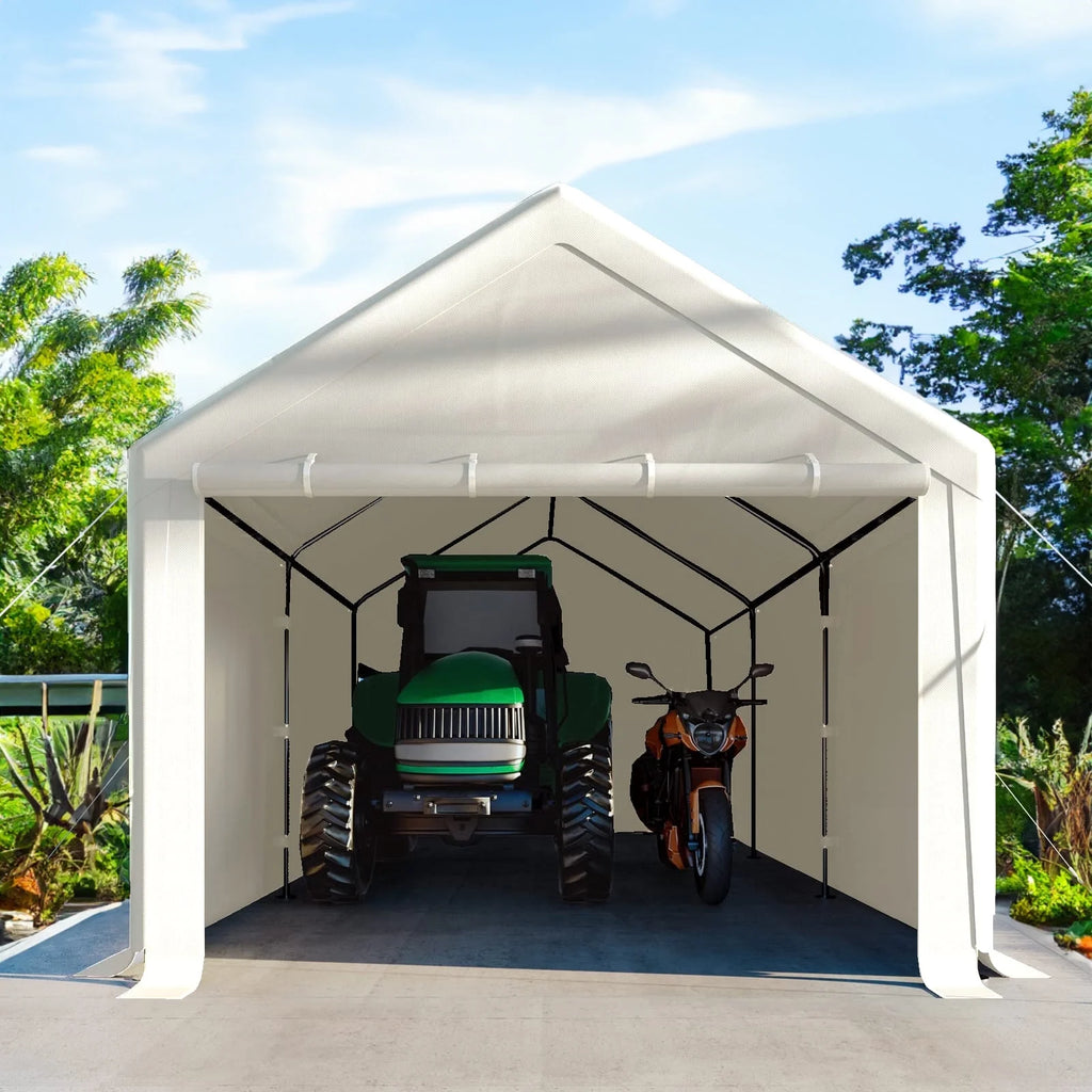 10 x 20 ft Outdoor Canopy Carport H42376