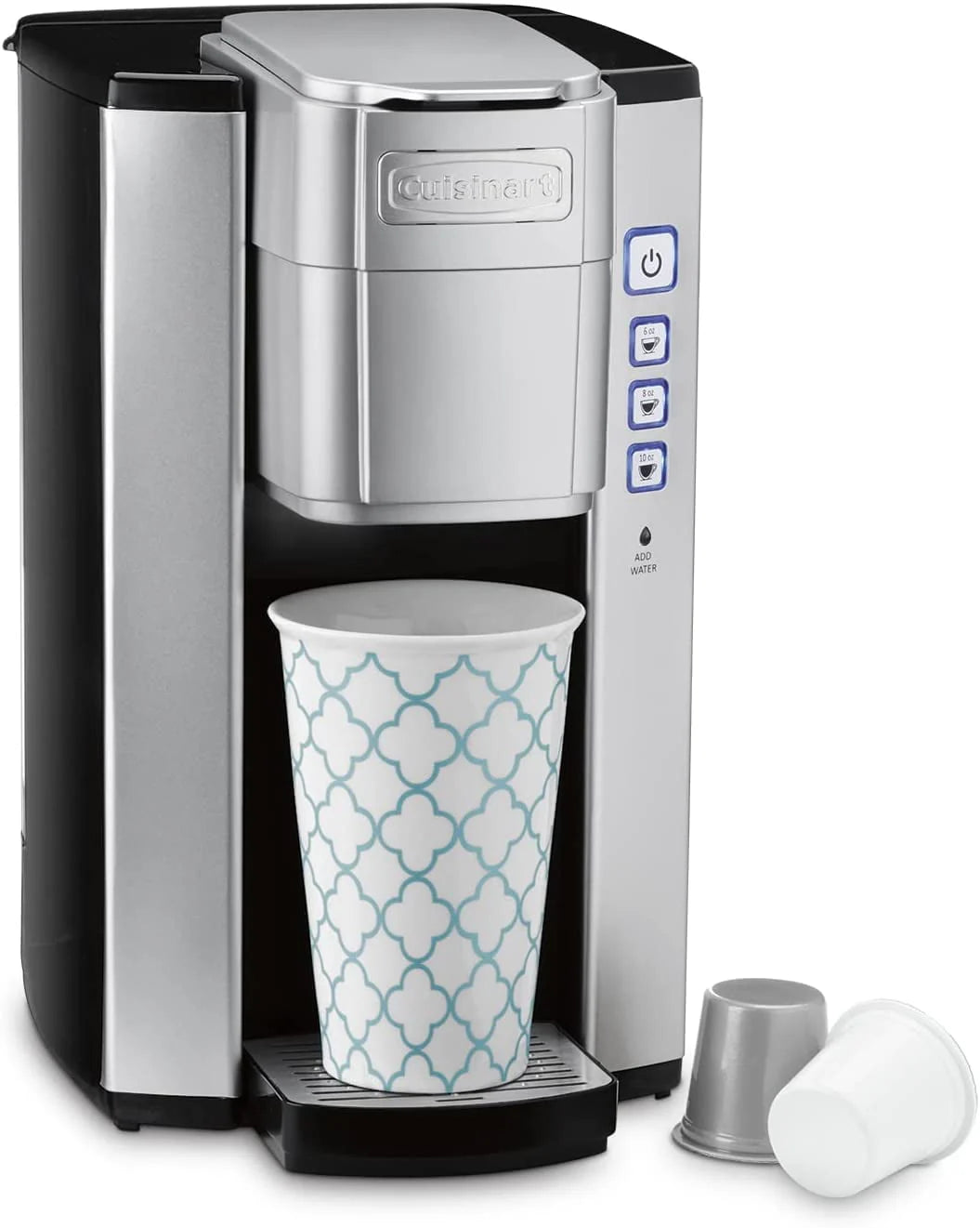 Single Serve 72-Ounce Stainless Steel Coffee Maker H344