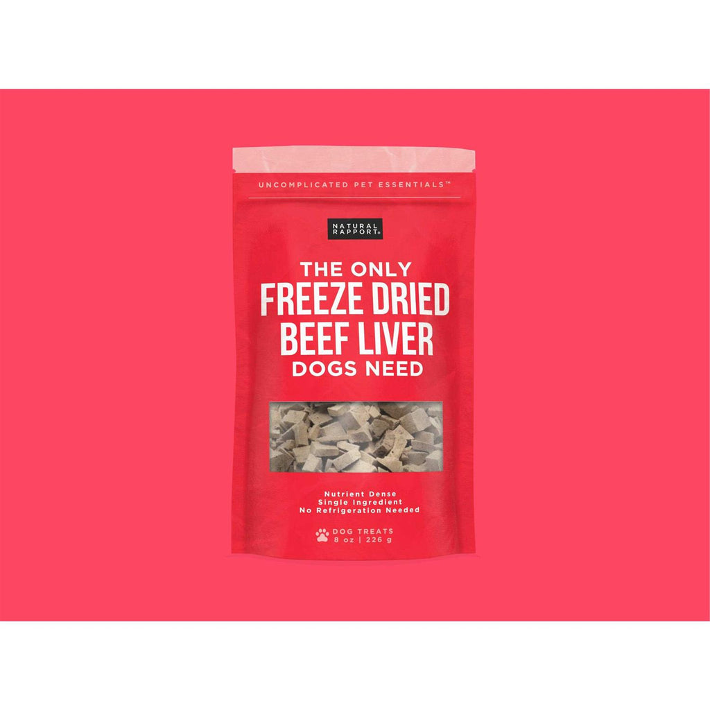 Freeze Dried Beef Liver Dog Treats I380928