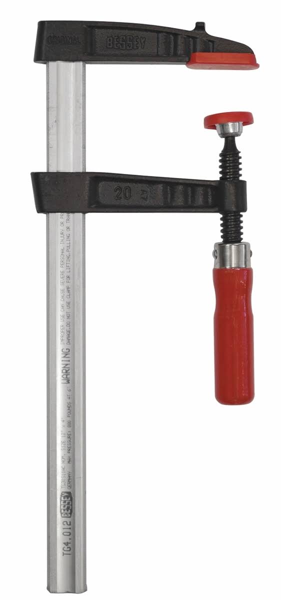 30 In. Capacity 4-1/2 In. Throat Depth Bar Clamp Wood Handle V528320