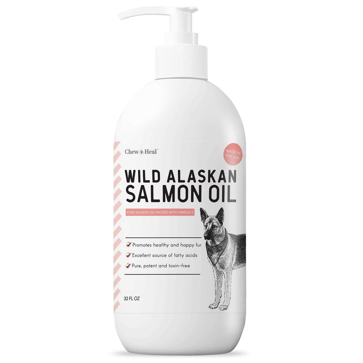 Pure Wild Alaskan Salmon Oil for Dogs U102209