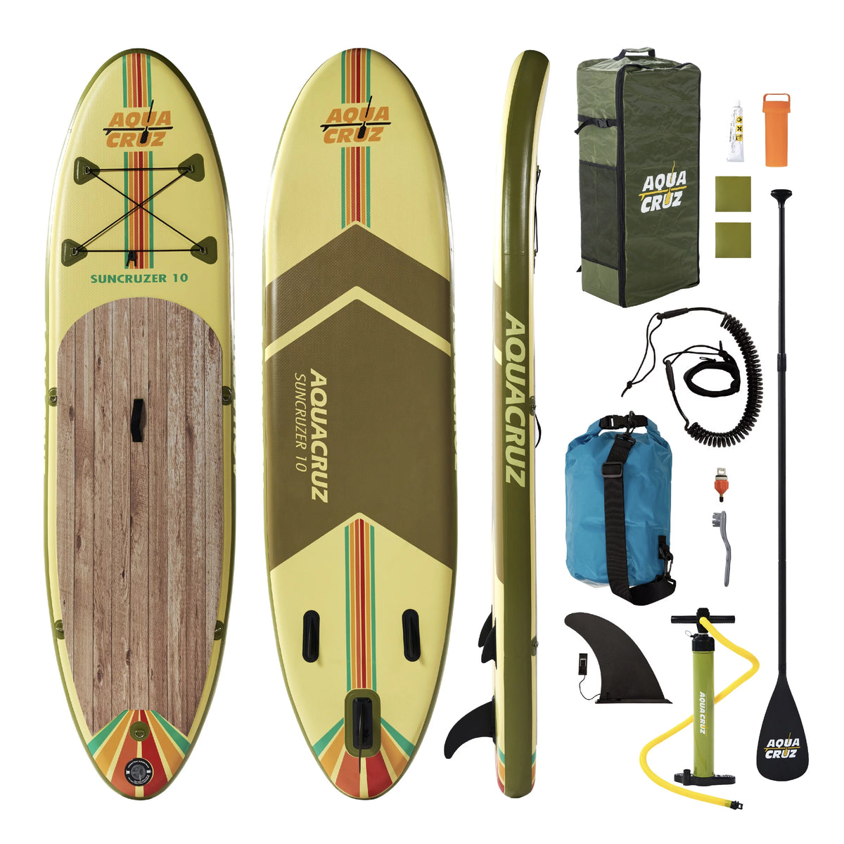 10 ft. Inflatable Stand Up Paddle Board Set with Accessories W13457