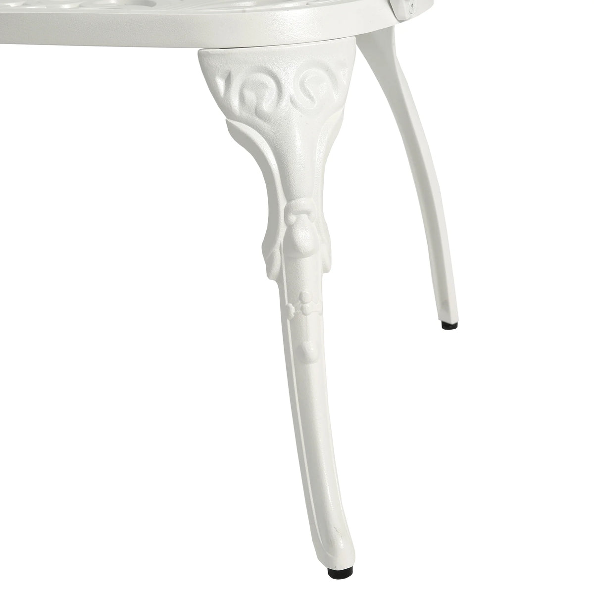Black Cast Aluminium Garden Bench I73414