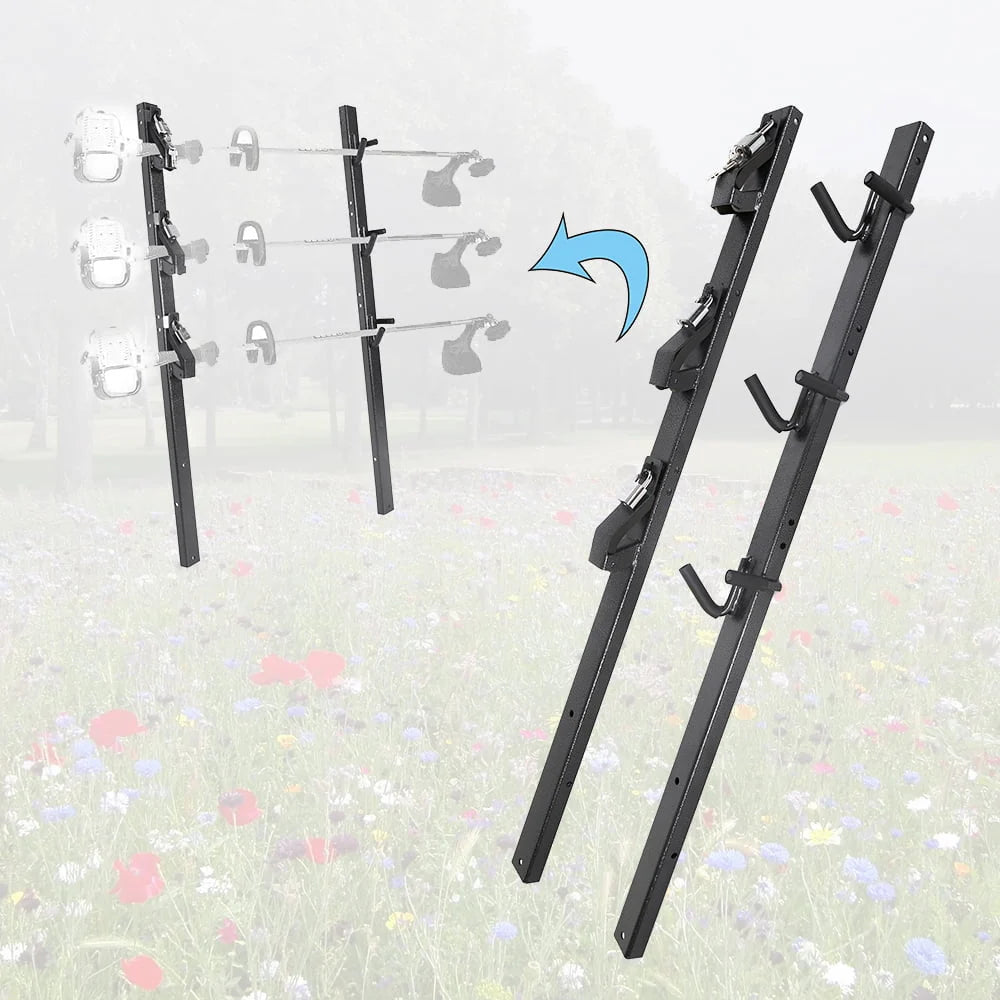 Lockable 3 Place Trimmer Rack N703