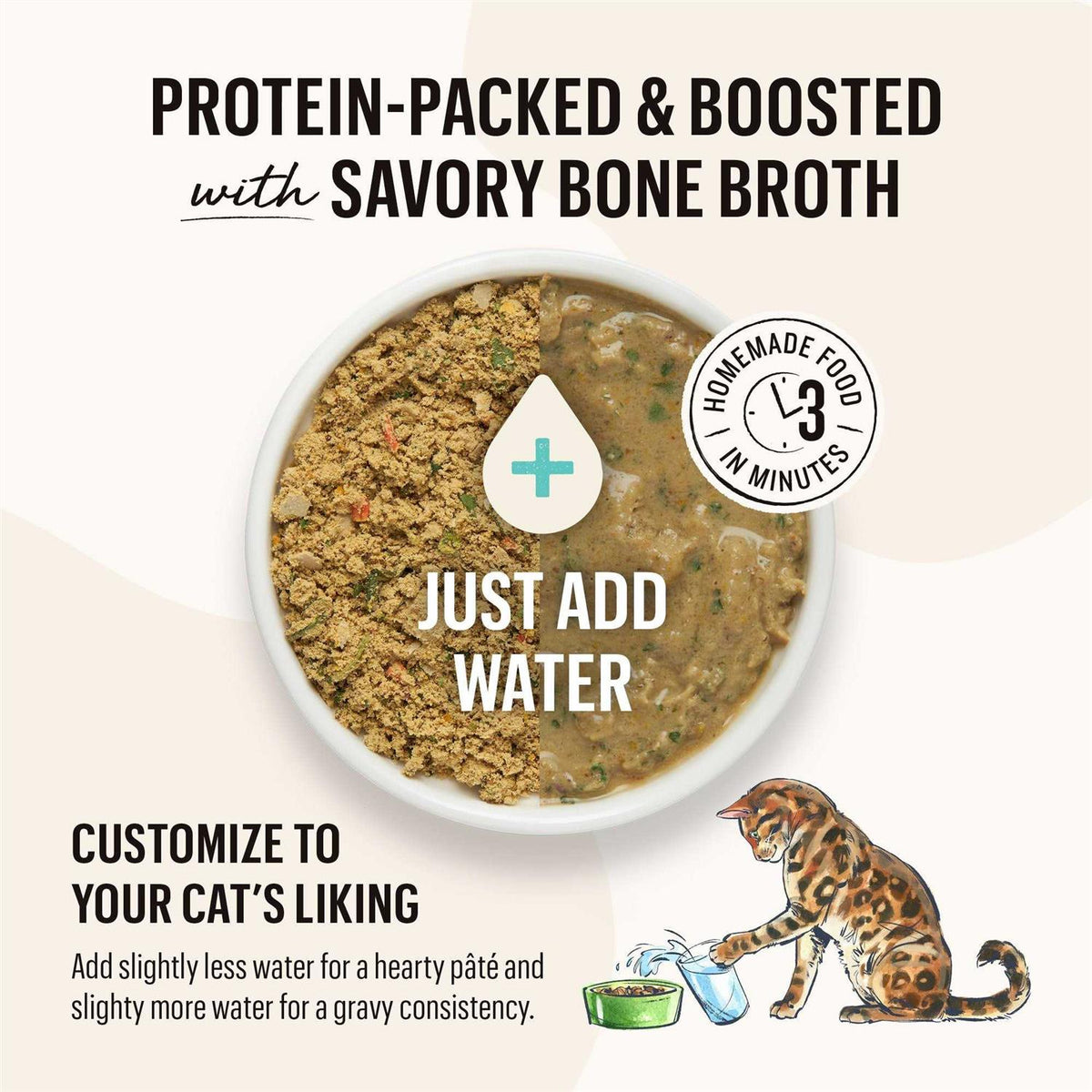 Chicken Grain-Free Dehydrated Cat Food K6669
