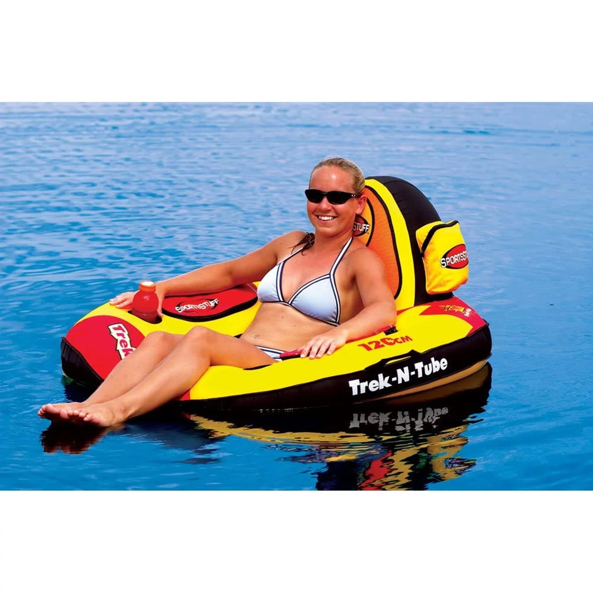 Inflatable Water Tube with Cooler V52964