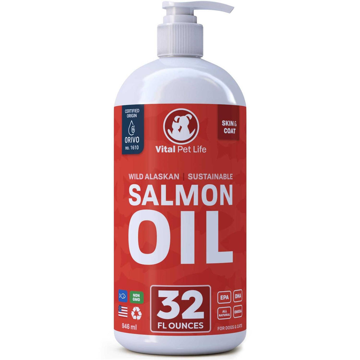 Salmon Oil for Dogs & Cats B447