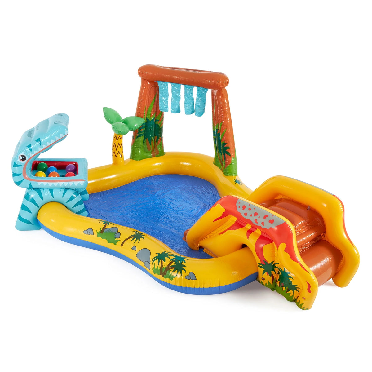 Inflatable Kids Dinosaur Play Center Water Pool with Slide M3249