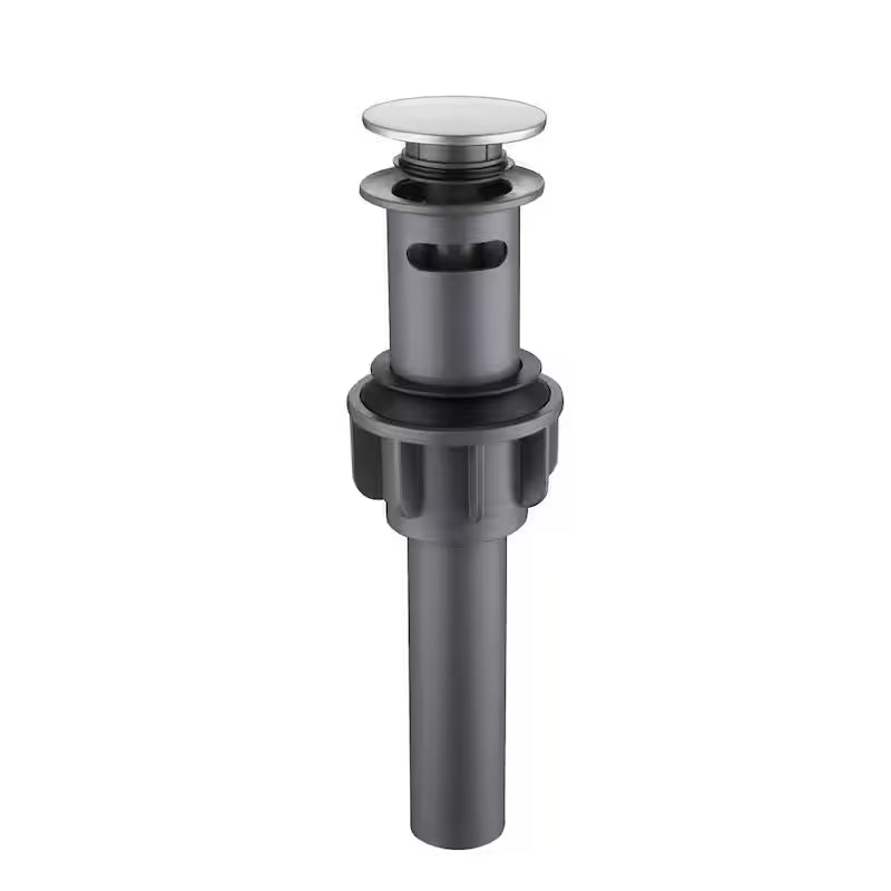 Single Handle Single Hole Bathroom Faucet in Brushed Nickel X4334