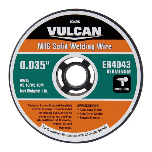 0.035 in. ER4043 MIG Solid Welding Wire 1 lb. Roll M275453
