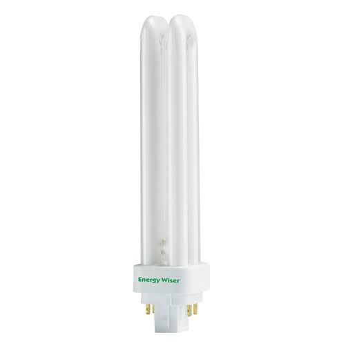 26 Watt Dimmable Compact Fluorescent T4 Quad Tube 4 Pin G24q 3 Base Warm White, 6 Packs N482874