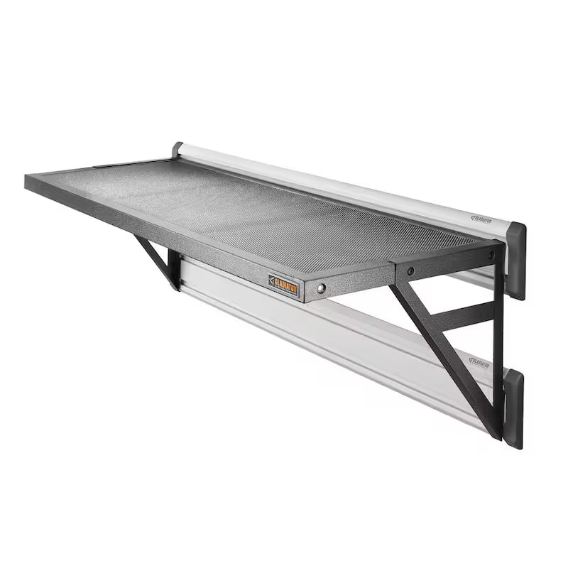 20 in. x 45 in. Metal Garage Wall Shelving Q717583