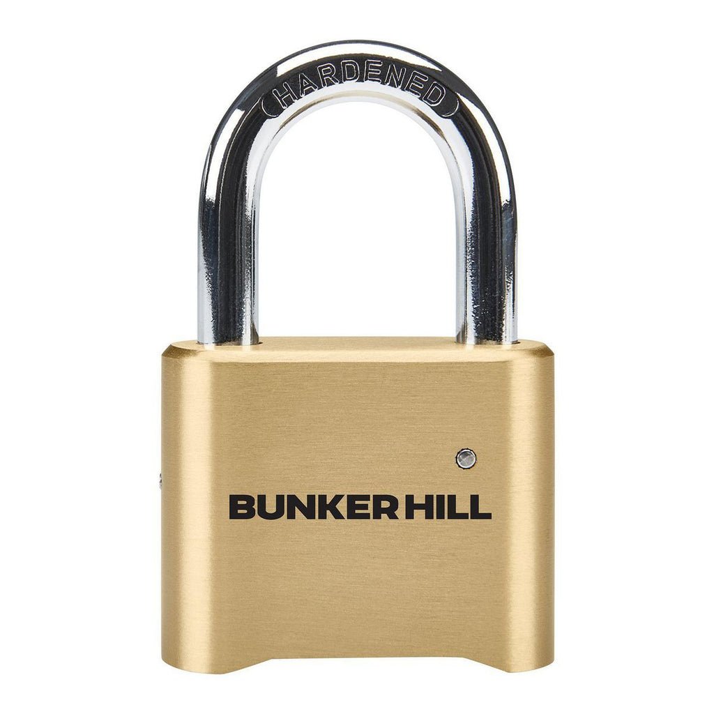 2 in. Solid Body Brass Combination Padlock Y4734