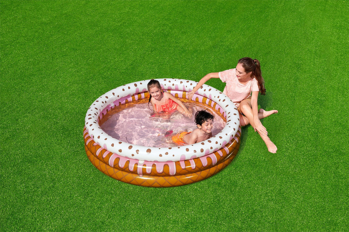 Inflatable Round Kiddie Pool 63 x 63 G757