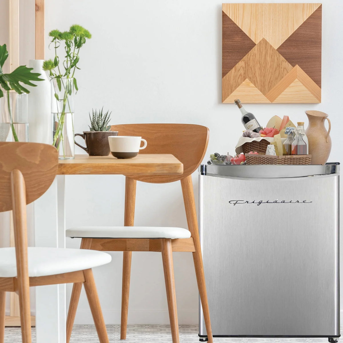 1.8 Cu. ft. Retro Refrigerator with Chrome Trim Z17506