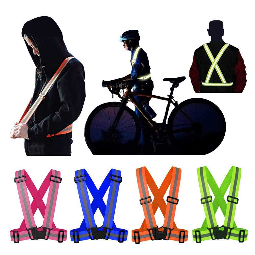Reflective Vest with Hi Vis Bands N7802