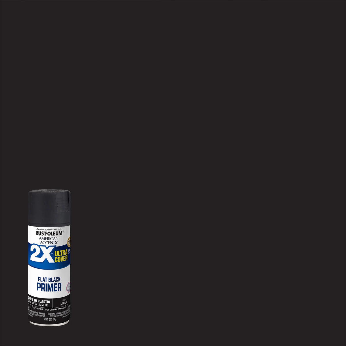 Flat Gray Primer Spray Paint 12 oz B8540