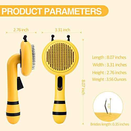 Self Cleaning Cat Slicker Brush A151253