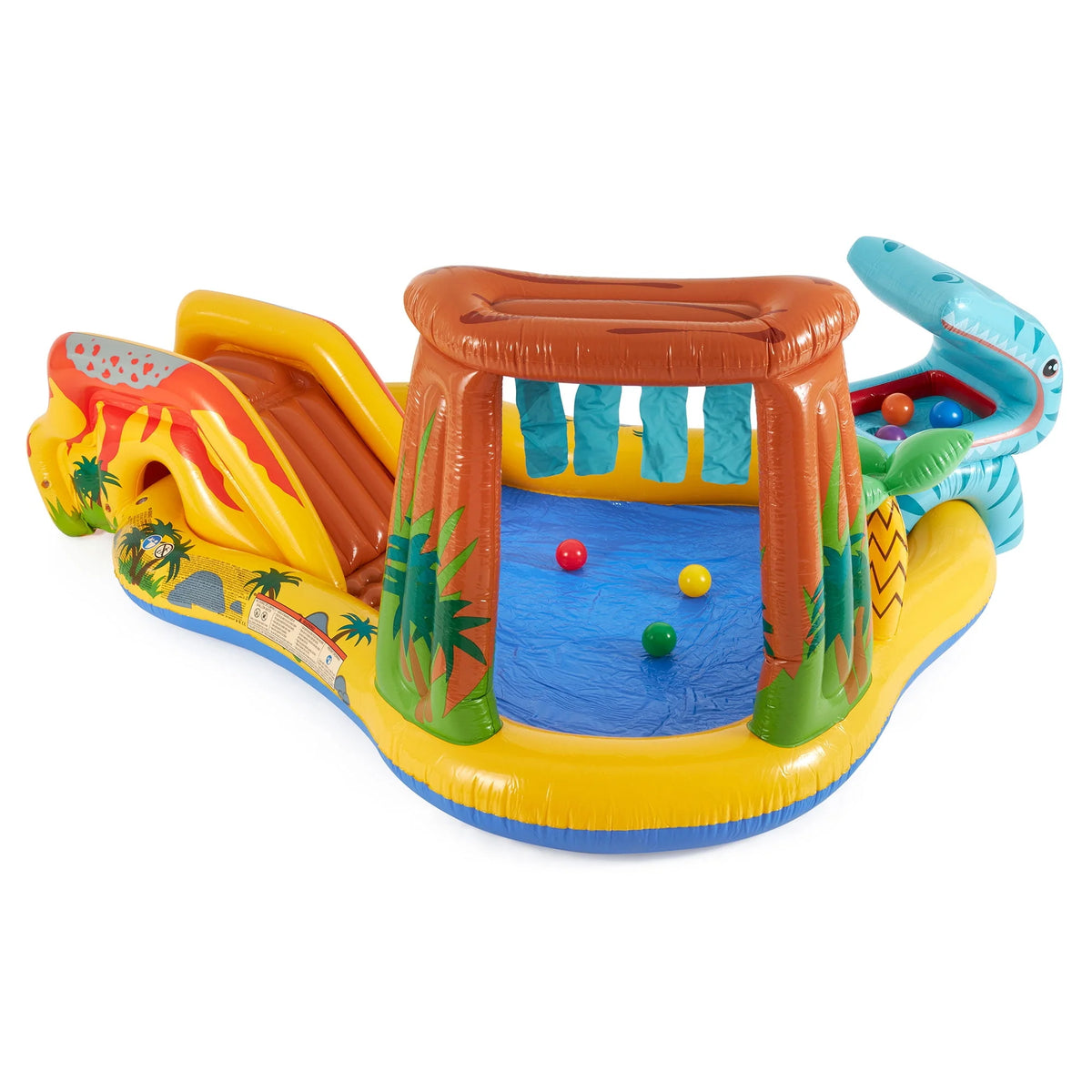 Inflatable Kids Dinosaur Play Center Water Pool with Slide M3249