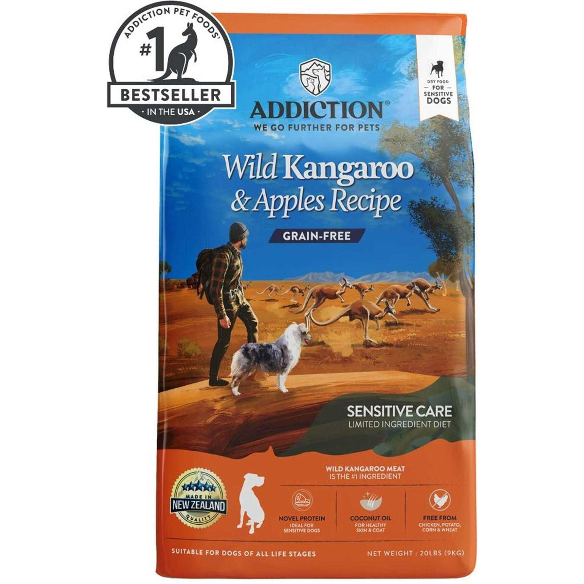 Wild Kangaroo & Apples Dry Dog Food D9928