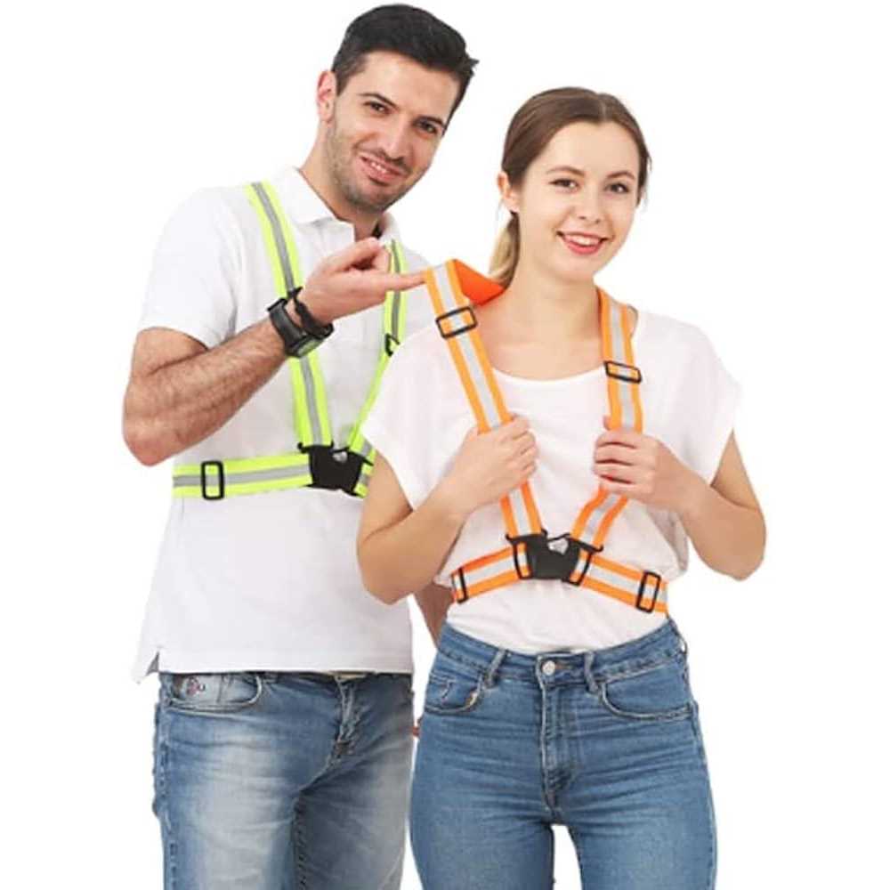 Reflective Vest with Hi Vis Bands N7802