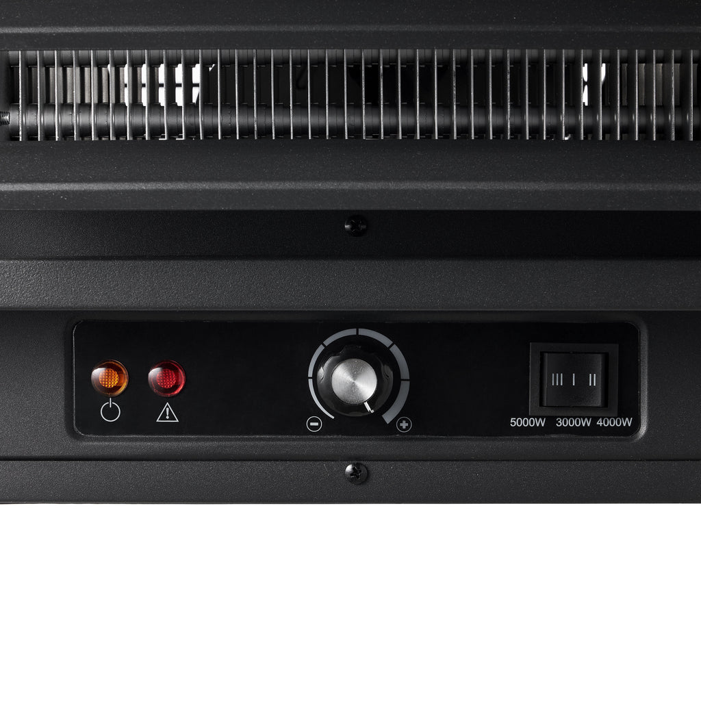 Black 5000w 240V Hard Wired Ceiling Mount Electric Garage Heater J117165