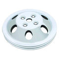Pol Alum SBC Double Groove Pulley U1906