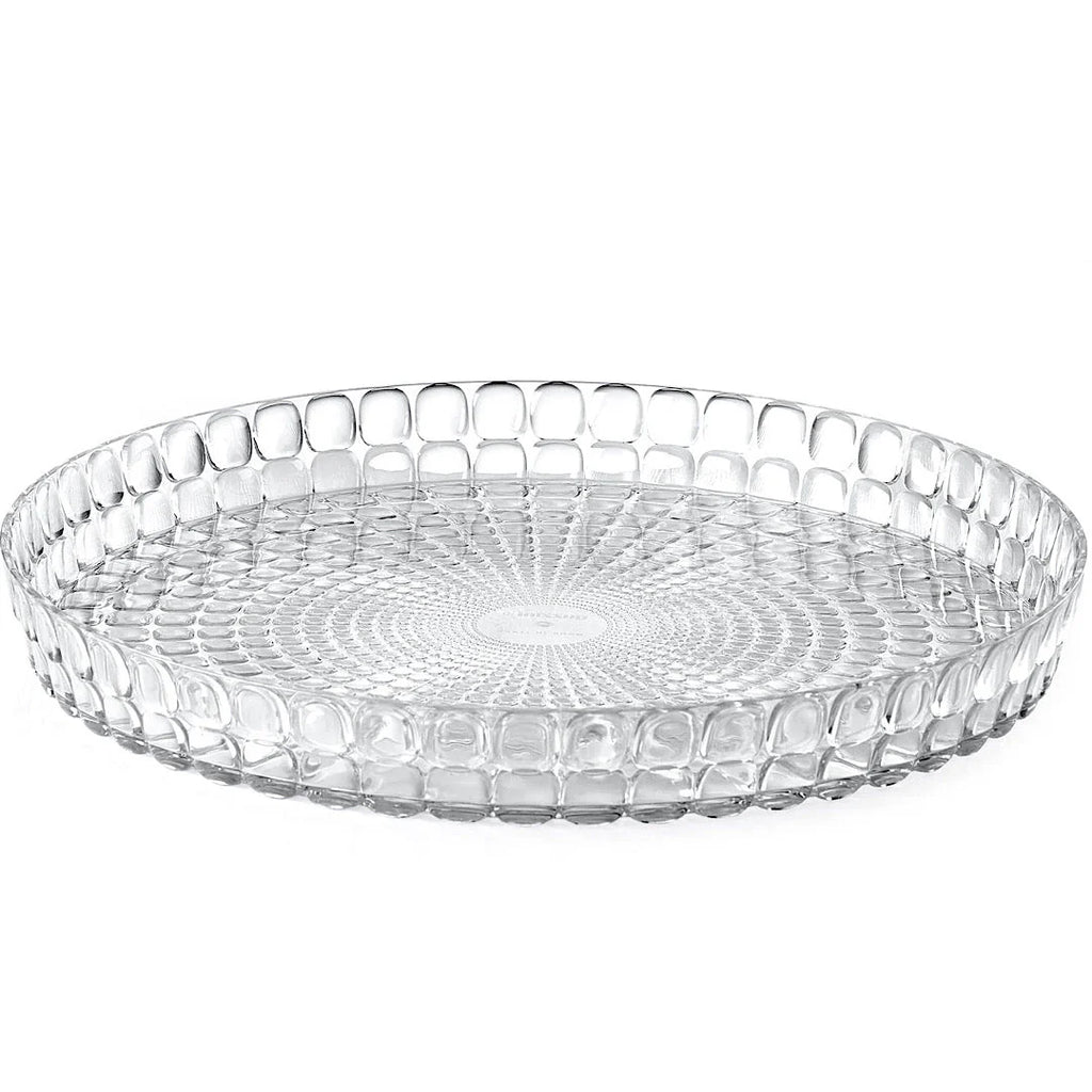 Sky Grey Round Tray O5535